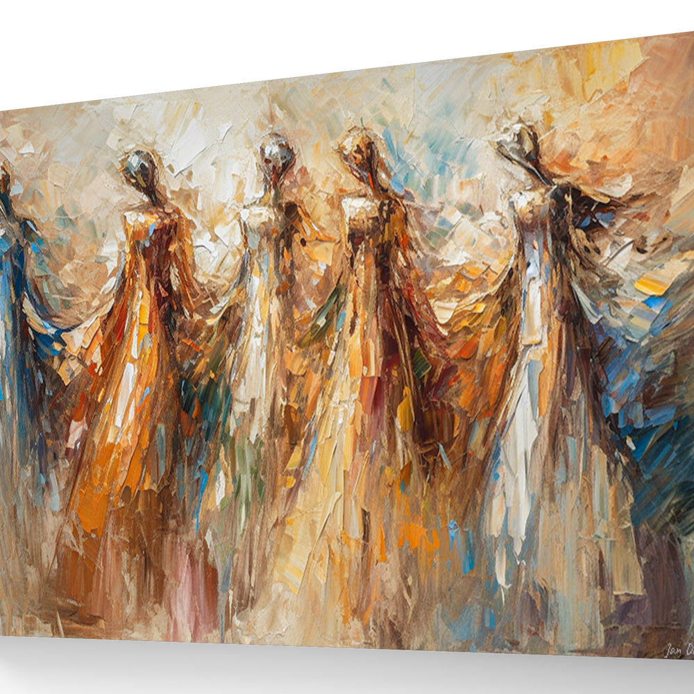 
                      
                        "Symfonie van Geluk" - Wanddecoratie op Canvas in Diverse Afmetingen
                      
                    