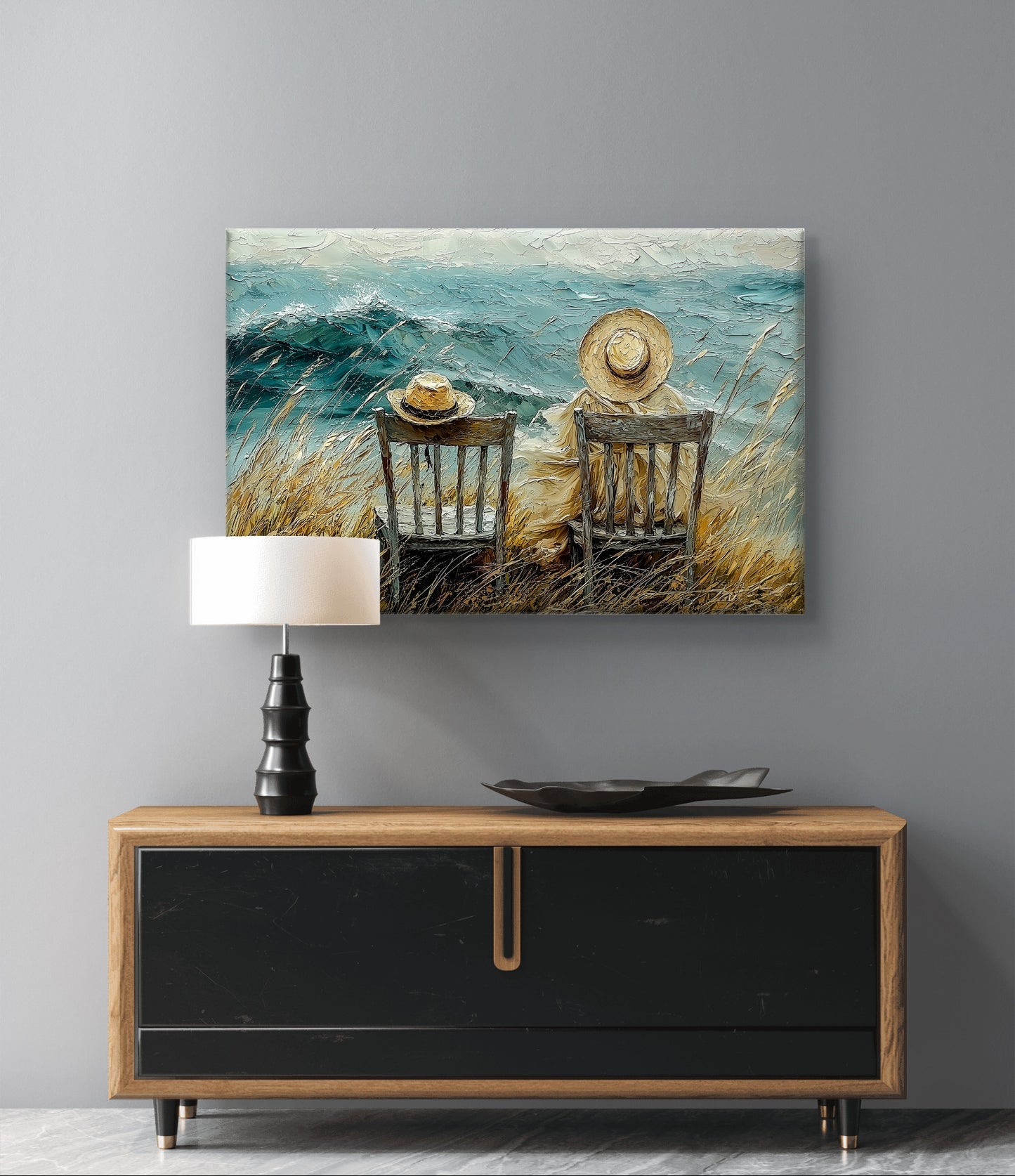 Kunst op canvas een werk dat gemaakt is door digitaal artiest Jan De Nil 
