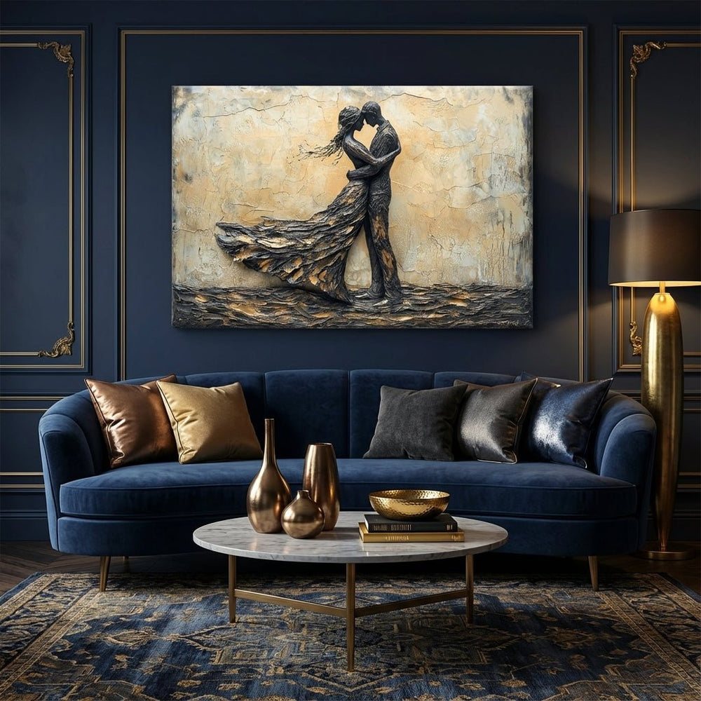 
                      
                        Voor altijd — luxe wanddecoratie met diepe textuur en emotionele uitstraling - Pixure Art
                      
                    