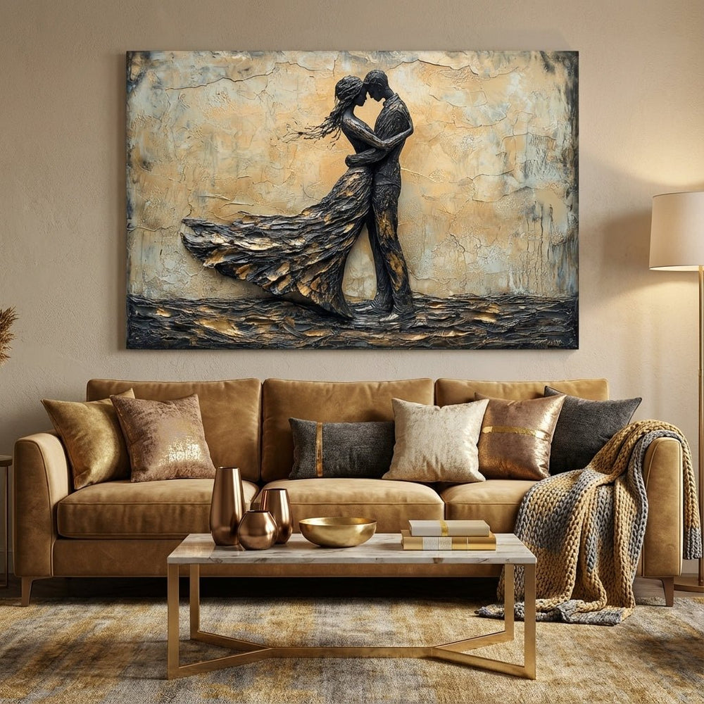 
                      
                        Voor altijd — luxe wanddecoratie met diepe textuur en emotionele uitstraling - Pixure Art
                      
                    
