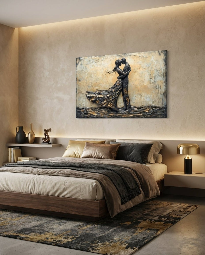 
                      
                        Voor altijd — luxe wanddecoratie met diepe textuur en emotionele uitstraling - Pixure Art
                      
                    