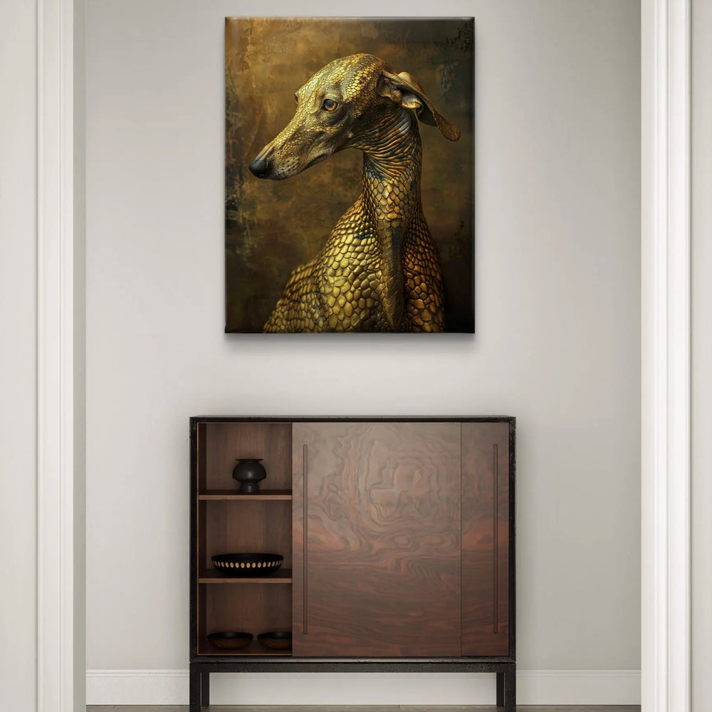 
                      
                        Art exclusif sur toile : "Golden Guard" Différentes tailles possibles !
                      
                    