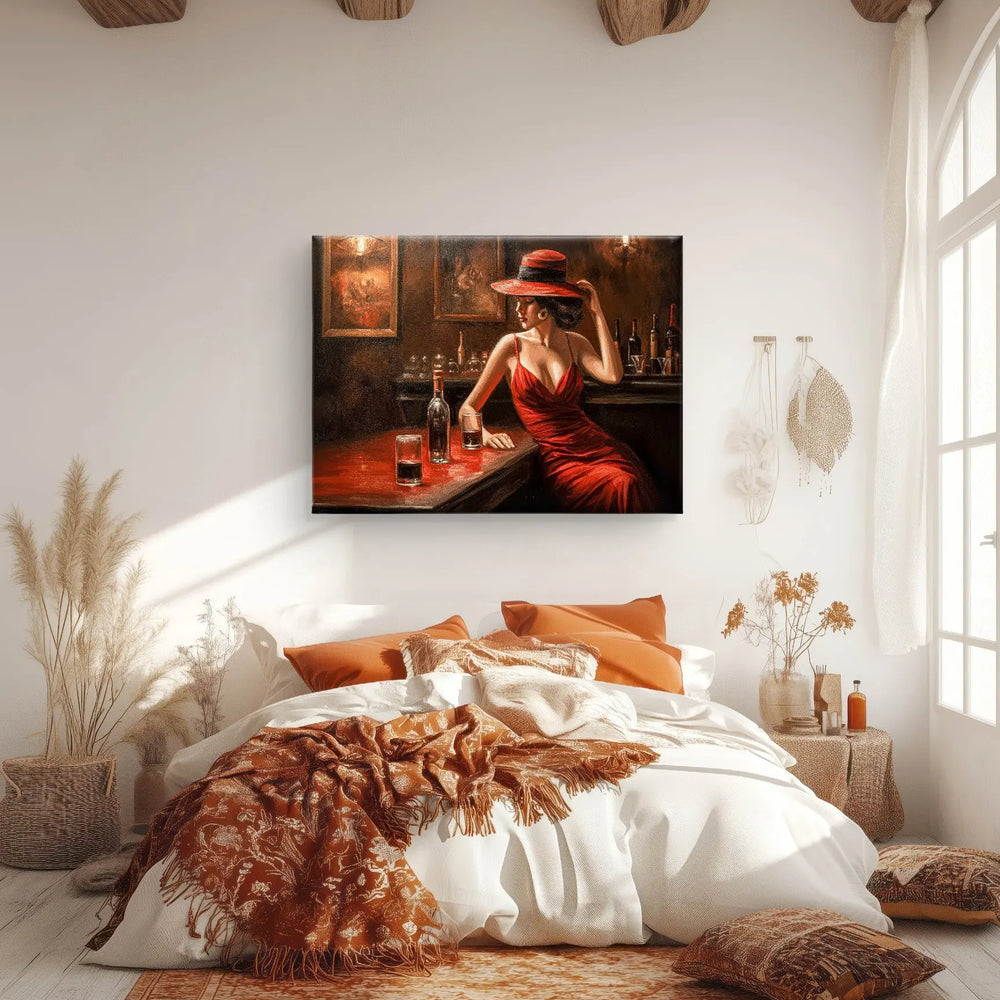 
                      
                        Elegantie aan de Bar - Canvas verkijgbaar in diverse afmetingen
                      
                    