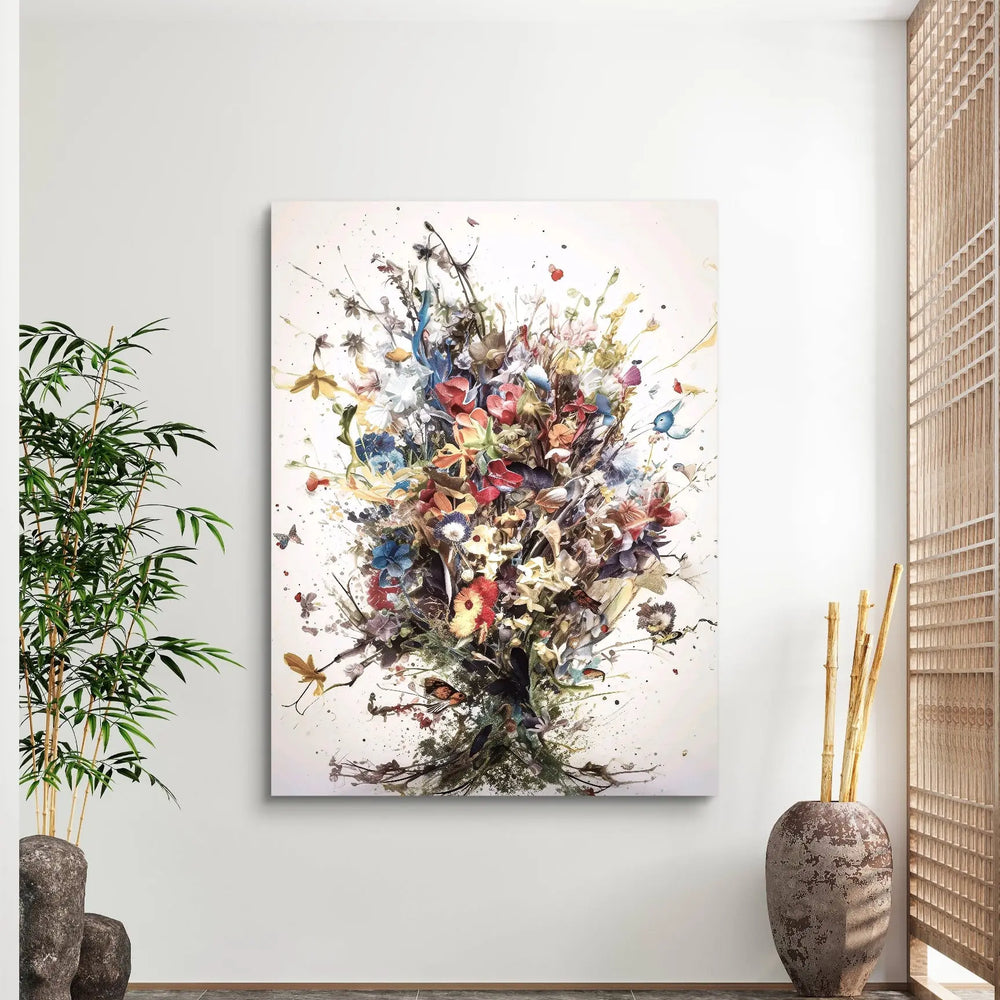 
                      
                        Explosion de fleurs - Toile exclusive disponible en différentes tailles
                      
                    