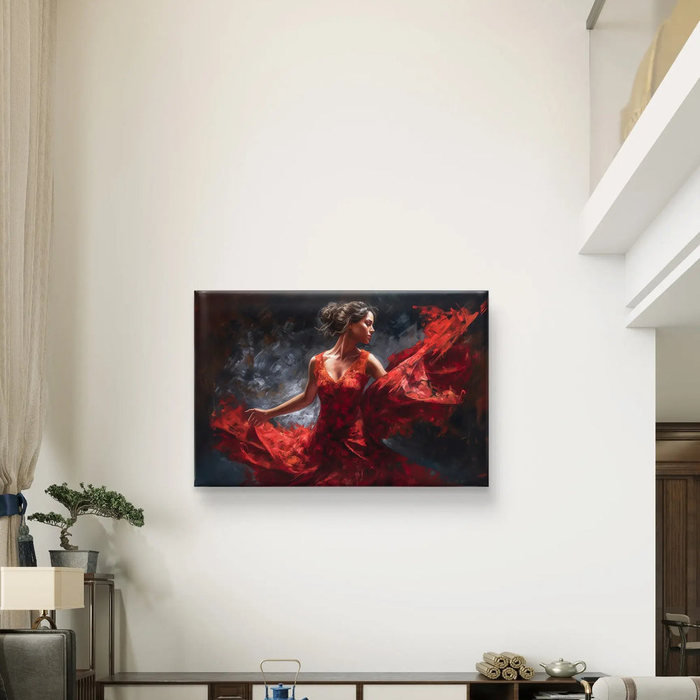 
                      
                        "Echo van Flamenco" op Canvasdoek en in diverse maten verkrijgbaar
                      
                    