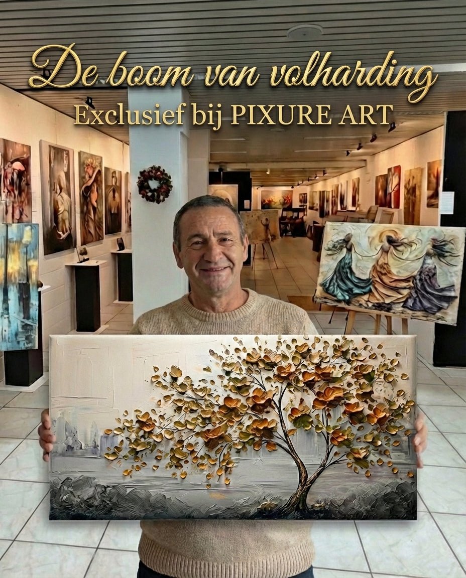 De Boom van volharding - Wat wil leven, geeft niet op - Pixure Art