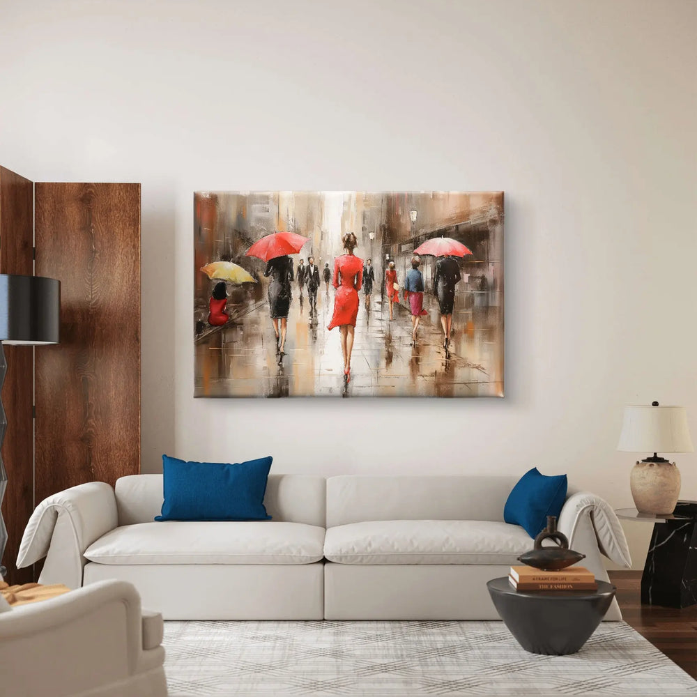 
                      
                        Eleganz im Regen – Exklusive Leinwand in verschiedenen Größen erhältlich
                      
                    