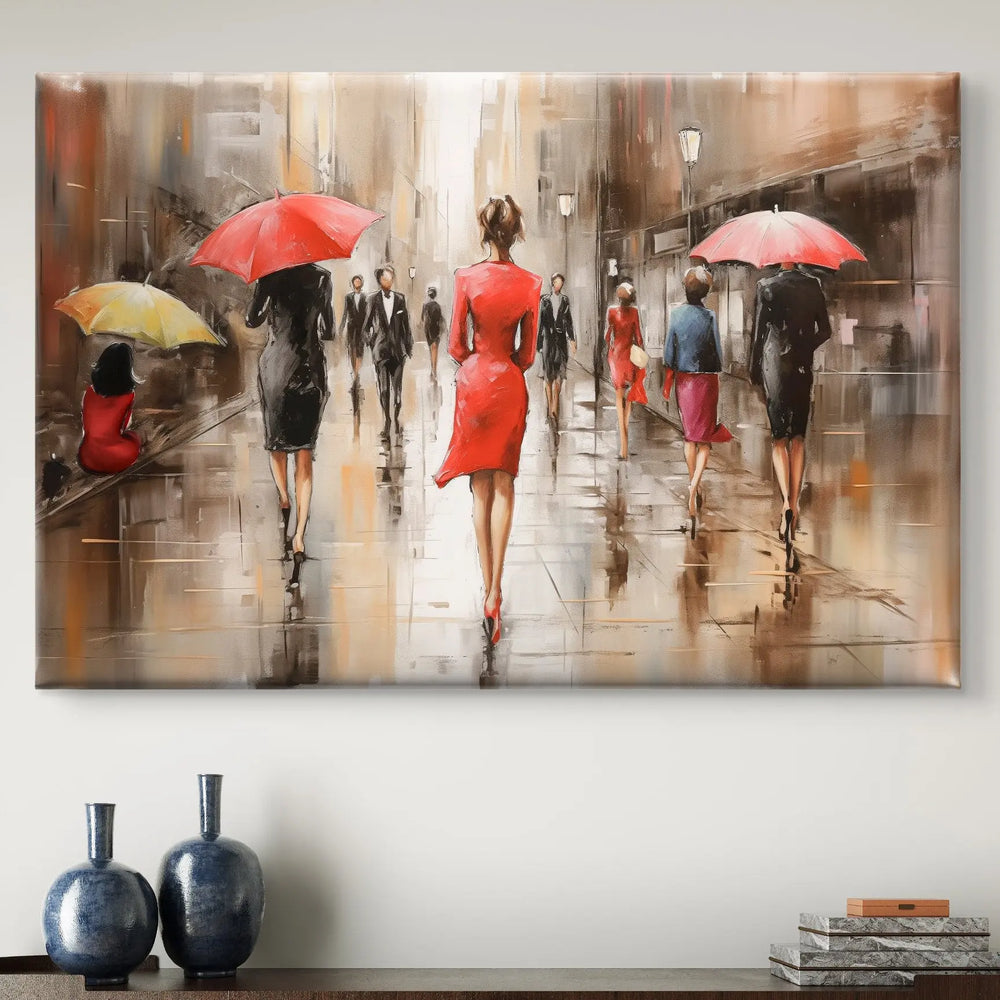 
                      
                        Eleganz im Regen – Exklusive Leinwand in verschiedenen Größen erhältlich
                      
                    