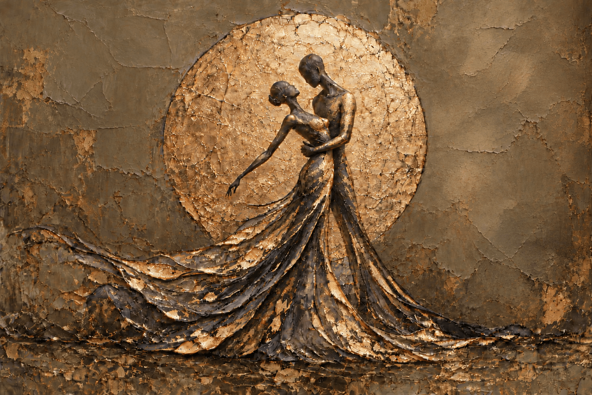 Dans van de Passie – Canvas of Acrylglas - Pixure Art