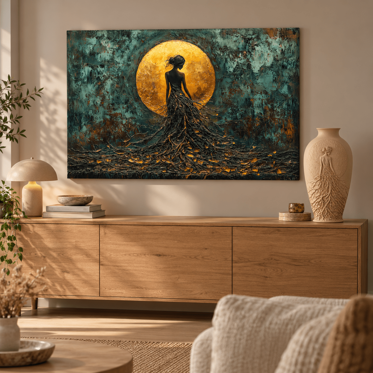 Eva — Dit ben ik | Reliëfvaas - Pixure Art