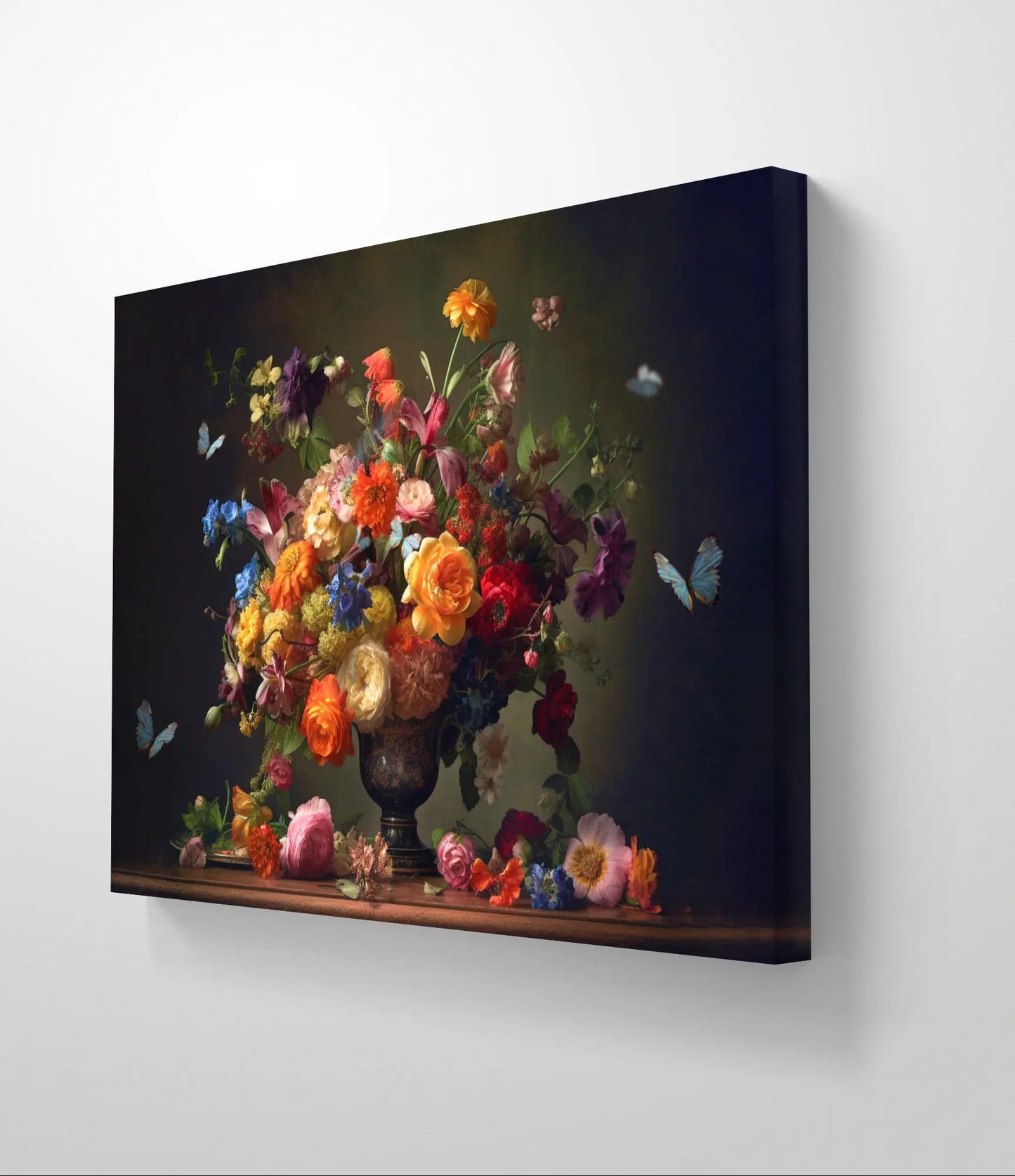 „Ewige Blüte“ auf Leinwand – 100 cm x 75 cm