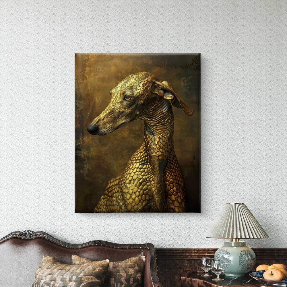 
                      
                        Art exclusif sur toile : "Golden Guard" Différentes tailles possibles !
                      
                    
