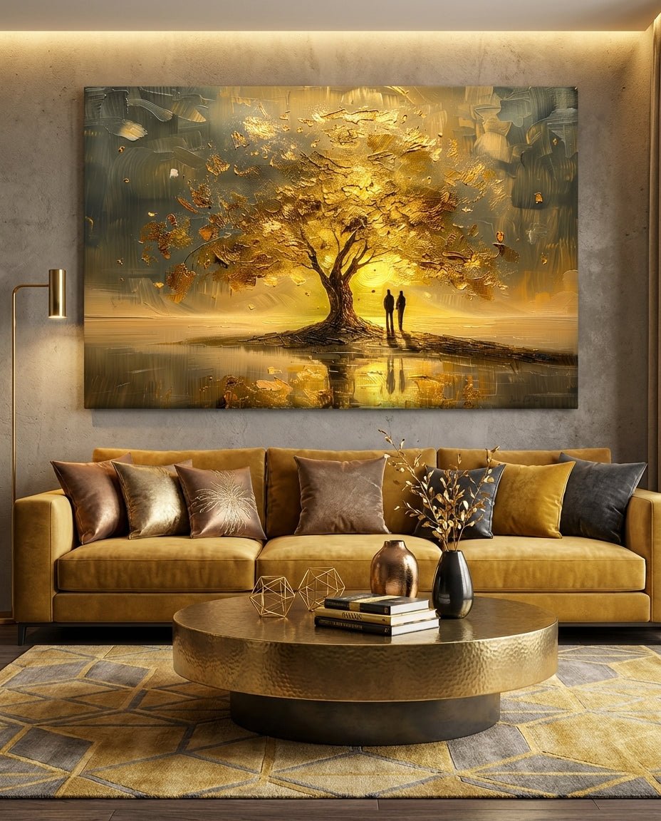 Onder de boom van goud - Pixure Art