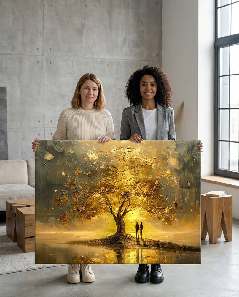
                      
                        Onder de boom van goud - Pixure Art
                      
                    