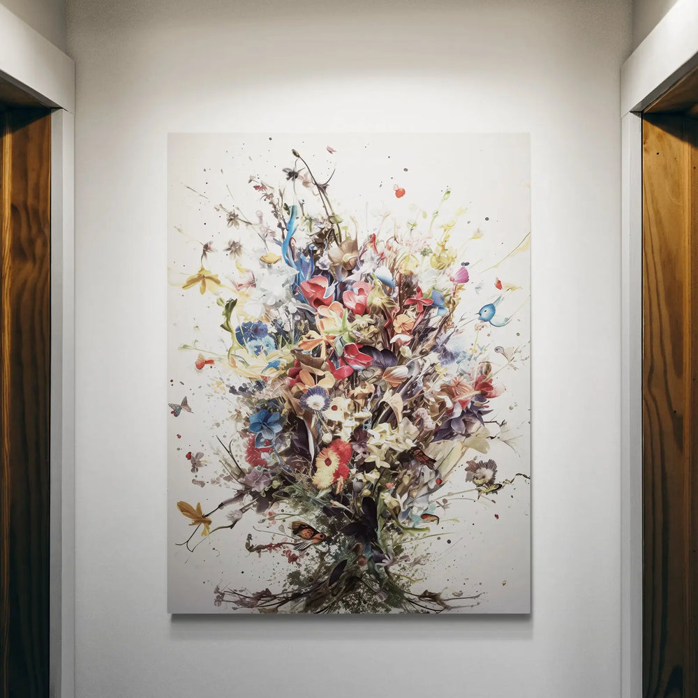 
                      
                        Explosion de fleurs - Toile exclusive disponible en différentes tailles
                      
                    