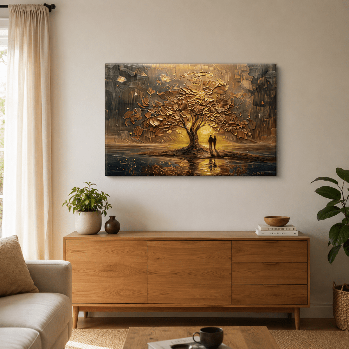 Onder de boom van goud - Pixure Art