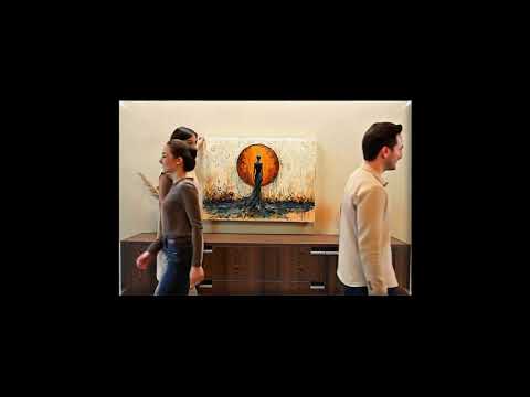 
                      
                        Charger et lire la vidéo dans la visionneuse de la galerie, Décoration murale sur toile « Origine » - Disponible en plusieurs tailles
                      
                    